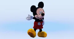 Mickey Mouse — Minecraft Build by LeonisBuilds (2)