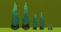 Cypress Trees Pack — Minecraft Build by VerdantBuilds (2)