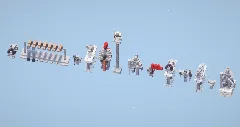 Stone statues pack — Minecraft Build by LeonisBuilds (1)