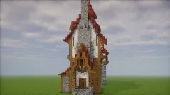 Medieval House — Minecraft Build by claraneto (6)