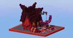 Nether Medieval Carpenter House — Minecraft Build by LeonisBuilds (2)
