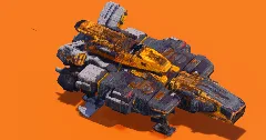 Yellow Industrial Spaceship — Minecraft Build by StarWarsCreations (2)