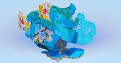 Terastal Ogerpon Wellspring Mask — Minecraft Build by LeonisBuilds (2)