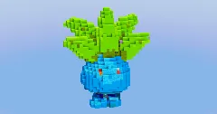 Oddish from Pokemon — Minecraft Build by LeonisBuilds (2)