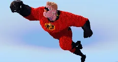 Mr Incredible — Minecraft Build by LeonisBuilds (1)