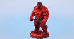 Red Hulk‎ — Minecraft Build by LeonisBuilds (2)