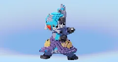 Dewott from Pokemon — Minecraft Build by LeonisBuilds (1)