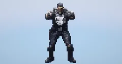The punisher from Marvel — Minecraft Build by LeonisBuilds (2)
