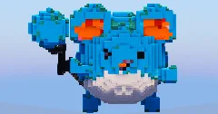 Marill from Pokemon — Minecraft Build by LeonisBuilds (1)