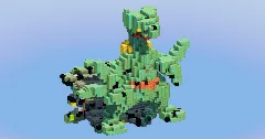 Sceptile from Pokemon — Minecraft Build by LeonisBuilds (1)