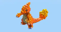 Charmeleon from Pokemon — Minecraft Build by LeonisBuilds (2)