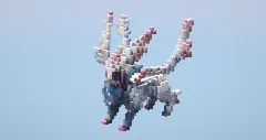 Sylveon from Pokemon — Minecraft Build by LeonisBuilds (2)