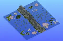Survival Multibiome One Piece Inspired 2000x2000 Blocks Custom Map, Red Line, Grand Line, North Blue, West Blue, South Blue, East Blue, Mountains, Cherry, Jungle, Bamboo, Spruce, Taiga, Snowy Taiga, Forest, Jagged Peaks — Minecraft Build by LeonisBuilds (3)