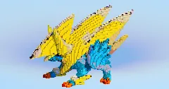 Mega Manectric — Minecraft Build by LeonisBuilds (2)