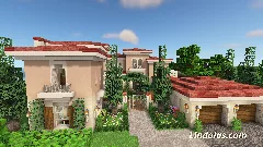 Minecraft Luxury Villa (Java/Bedrock) — Minecraft Build by Lindolas (2)