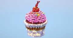 Cupcake small‎ — Minecraft Build by LeonisBuilds (2)