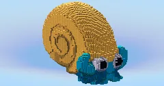 Omanyte — Minecraft Build by LeonisBuilds (2)