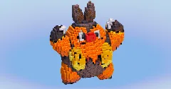 Pignite from Pokemon — Minecraft Build by LeonisBuilds (1)