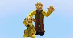 Wallace and Gromit — Minecraft Build by LeonisBuilds (2)