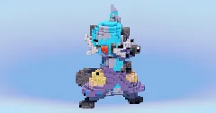 Dewott from Pokemon — Minecraft Build by LeonisBuilds (2)