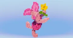 Piglet from Disney Winnie the Pooh — Minecraft Build by LeonisBuilds (2)