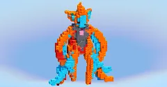 Deoxys Attack from Pokemon — Minecraft Build by LeonisBuilds (2)
