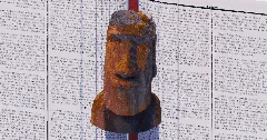 Moai Head — Minecraft Build by TheBibleOfBuilding (2)