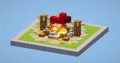 Clash of Clans Army Camp Level 6 — Minecraft Build by LeonisBuilds (1)