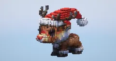Little Christmas Reindeer — Minecraft Build by LeonisBuilds (2)