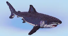 White Shark — Minecraft Build by LeonisBuilds (2)