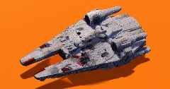 Rebel Transport Ship — Minecraft Build by StarWarsCreations (1)