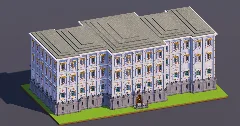 White Baroque Palace — Minecraft Build by MellowHat (2)