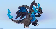 Mega Charizard X — Minecraft Build by LeonisBuilds (3)