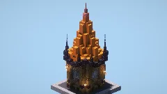 Orange Fantasy House — Minecraft Build by LeonisBuilds (1)