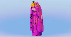 Princess Bubblegum from Adventure Time — Minecraft Build by LeonisBuilds (1)