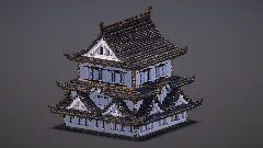 Medium Japanese Castle — Minecraft Build by MellowHat (2)