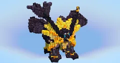Necrozma Dusk Mane from Pokemon — Minecraft Build by LeonisBuilds (2)