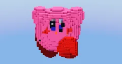 Kirby from Kirby — Minecraft Build by LeonisBuilds (2)