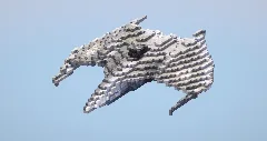 Futuristic Starship — Minecraft Build by LeonisBuilds (1)