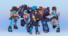 Team Aqua from Pokemon — Minecraft Build by LeonisBuilds (1)