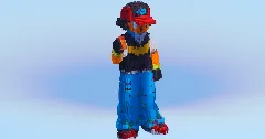 Ash Ketchum Diamond & Pearl — Minecraft Build by LeonisBuilds (2)