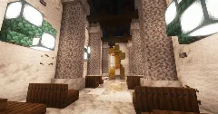 Roman Temple of Neptune — Minecraft Build by LeonisBuilds (2)