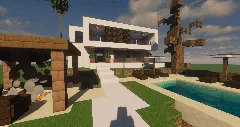 LA Modern House — Minecraft Build by ArchitectCraft (2)