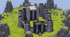 Medieval Castle Court — Minecraft Build by StrongholdStudios (1)