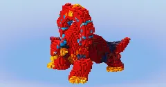 Volcanion from Pokemon — Minecraft Build by LeonisBuilds (2)