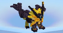 Necrozma Dusk Mane from Pokemon — Minecraft Build by LeonisBuilds (1)