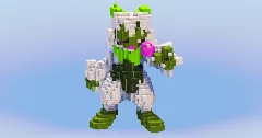 Floragato from Pokemon — Minecraft Build by LeonisBuilds (2)