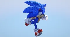 Sonic The Hedgehog‎ — Minecraft Build by LeonisBuilds (1)