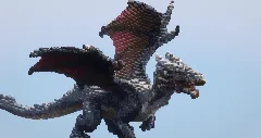 Fantasy Dragon — Minecraft Build by LeonisBuilds (1)