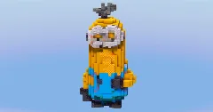 Kevin from Minions — Minecraft Build by LeonisBuilds (2)